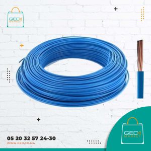 Cable U500V 10 Bleu